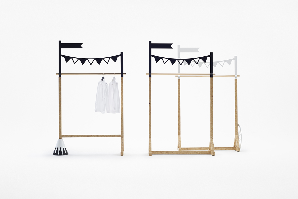 Nendo designed women’s fashion floor of Seibu Shibuya department store with zigzag patterns