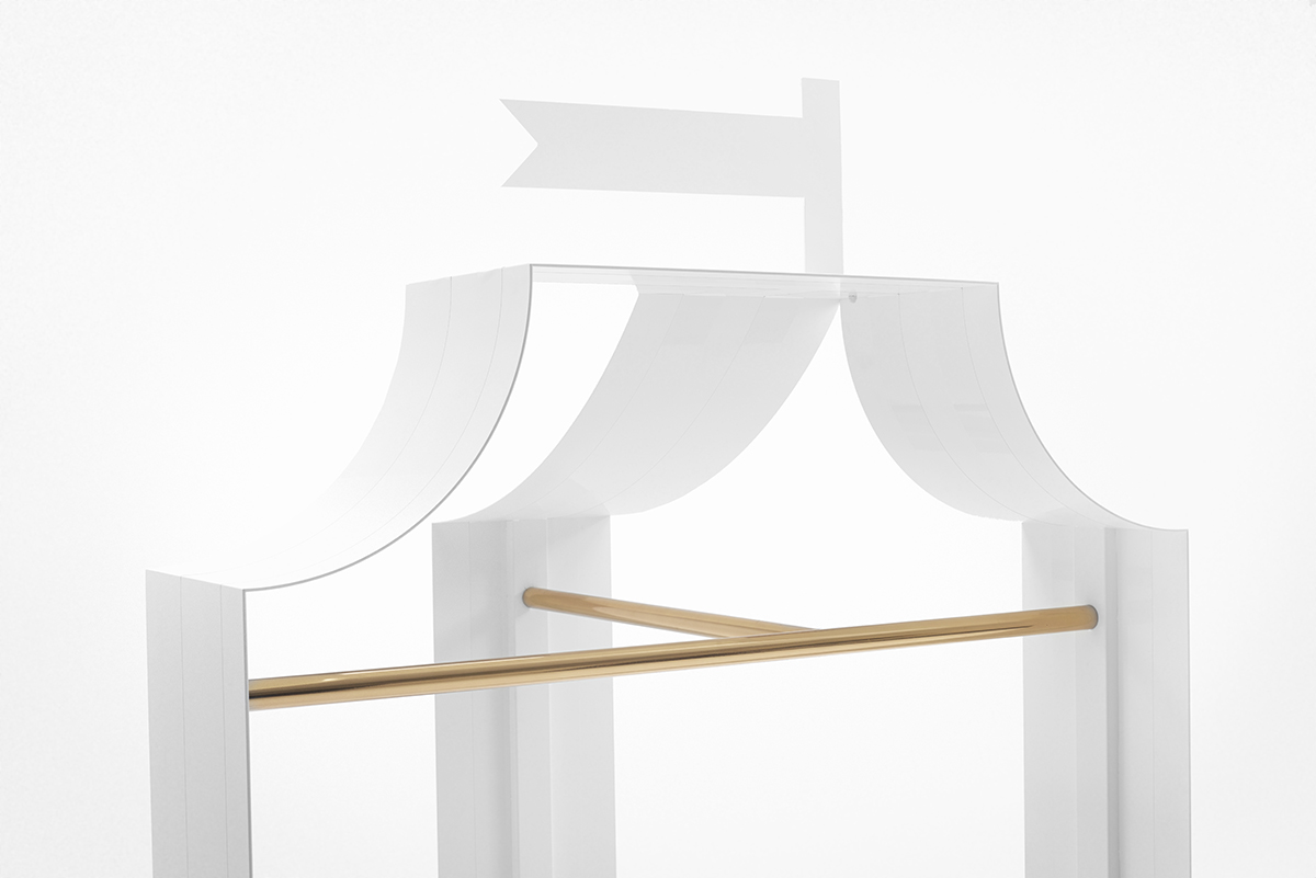 Nendo designed women’s fashion floor of Seibu Shibuya department store with zigzag patterns