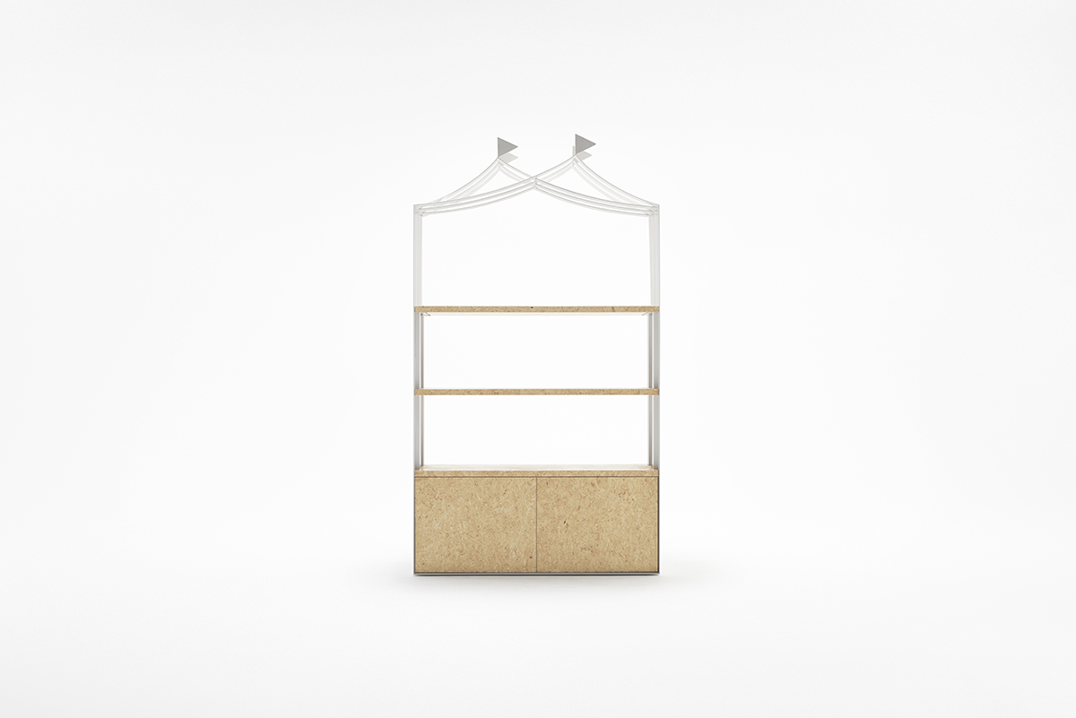 Nendo designed women’s fashion floor of Seibu Shibuya department store with zigzag patterns