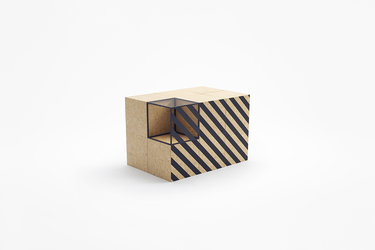Nendo designed women’s fashion floor of Seibu Shibuya department store with zigzag patterns