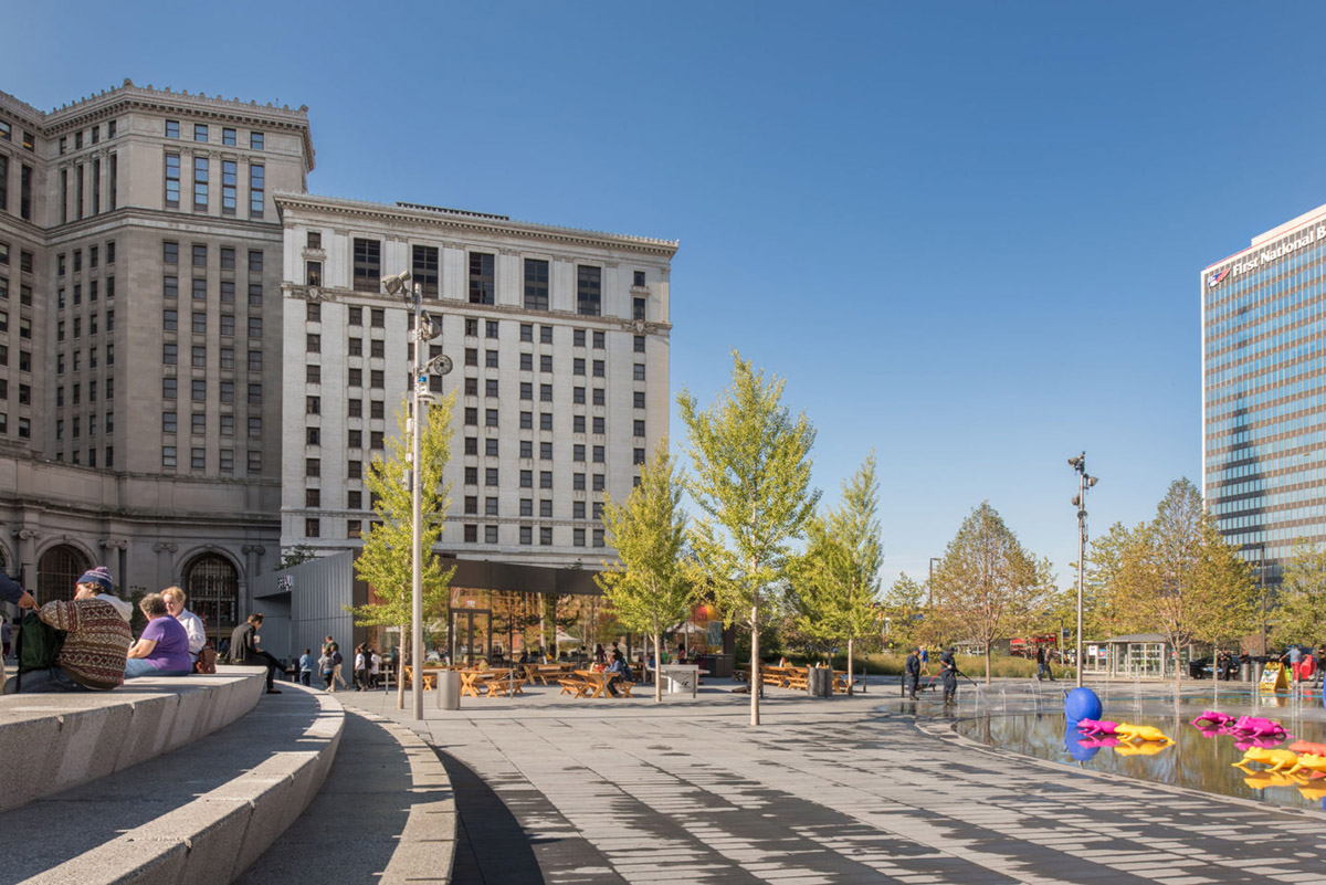 nArchitects’ Cleveland Cafe opened in the Cleveland’s Public Square