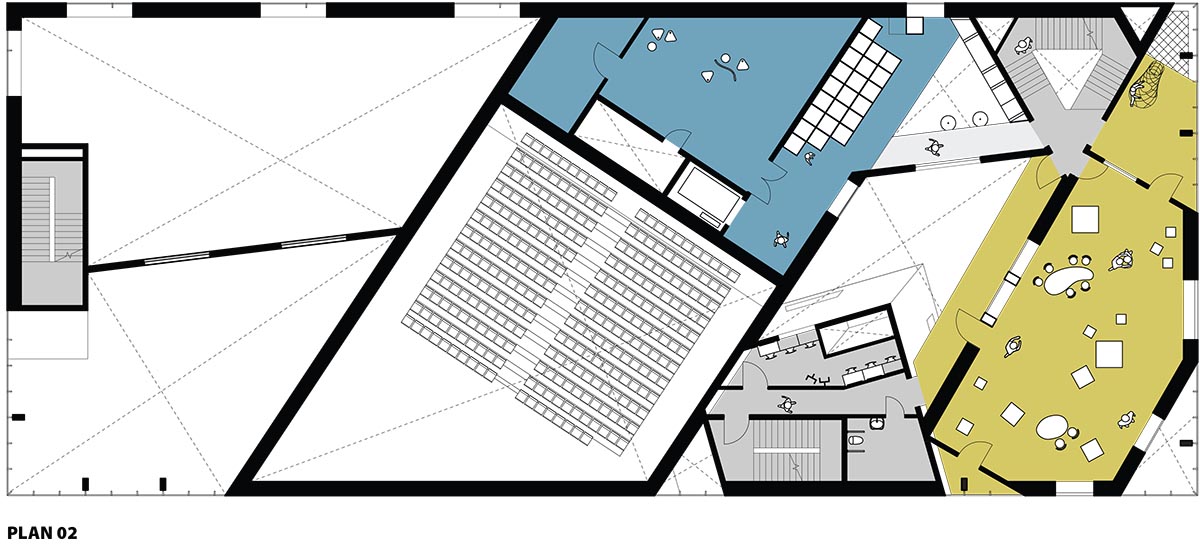 MVDRV and ADEPT’s community centre KuBe featuring playful urban gardens opened in Copenhagen