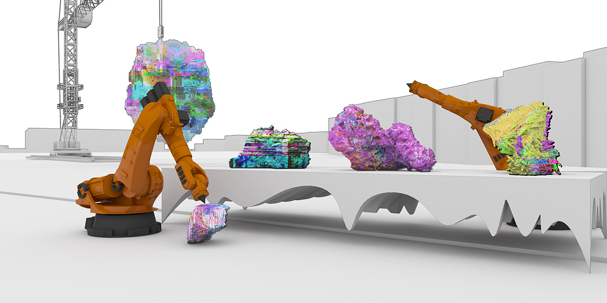 New London Internet Museum is built by using assemblage of crowd-sourced processes