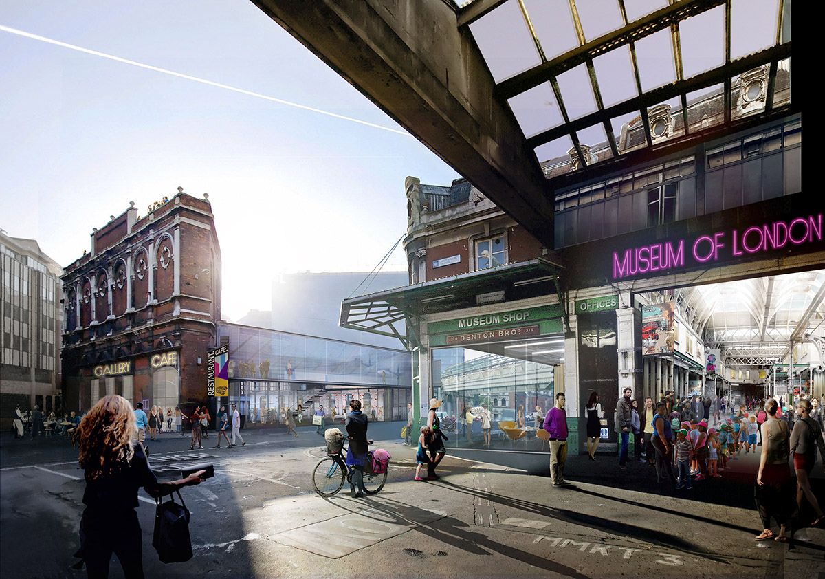 Museum Of London reveals design concepts for New Museum at West Smithfield