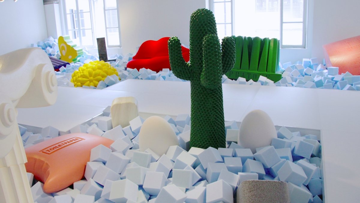 ’Gufram On The Rocks’ is presented at Carla Sozzani Gallery