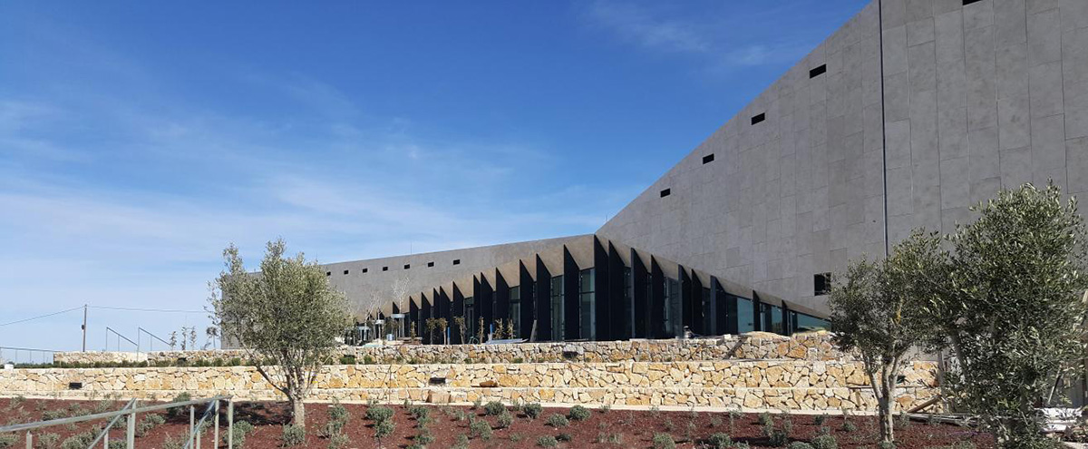 The Palestinian Museum designed by Heneghan Peng Architects opened in Birzeit