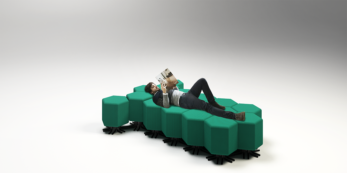 Carlo Ratti Associati presents the world&rsquo;s first digitally-transformable sofa at Milan Design Week