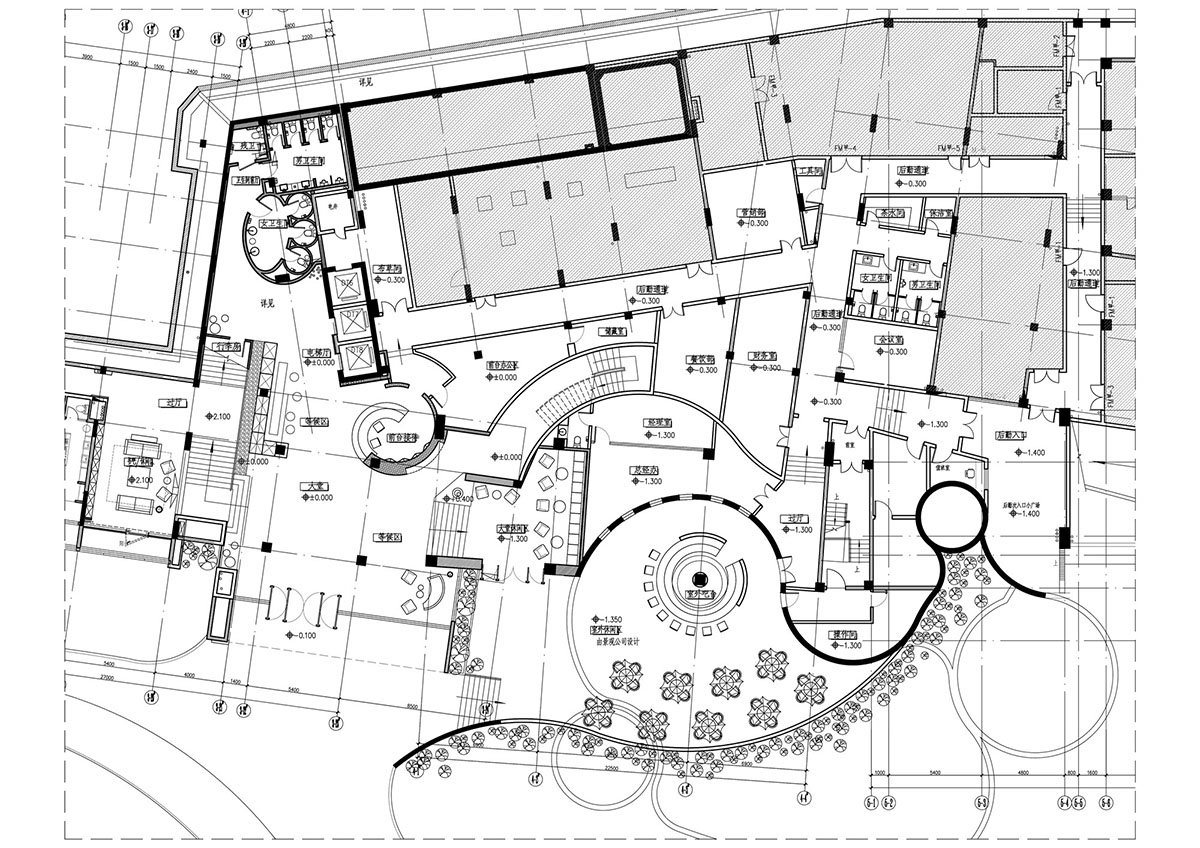 Shenzhen Bay Yacht Club +White Sail Hotel creates an interlocking facade by Shenzhen Rongor Design