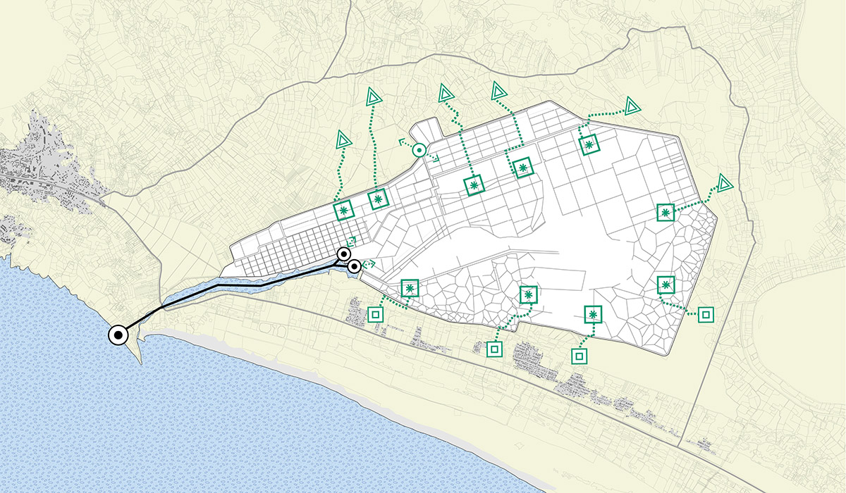 LOLA landscape architects presents their vision for Solana Ulcinj Montenegro at the Venice Biennale