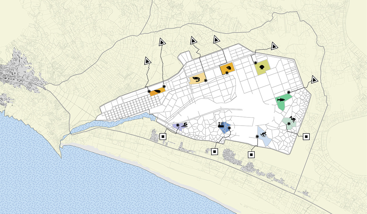 LOLA landscape architects presents their vision for Solana Ulcinj Montenegro at the Venice Biennale