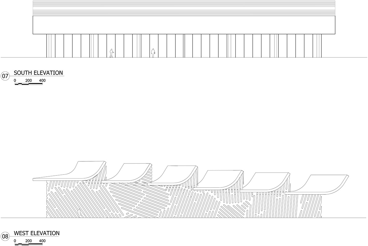 Steven Holl Architects’ rippled-roof library approved for Malawi, Africa