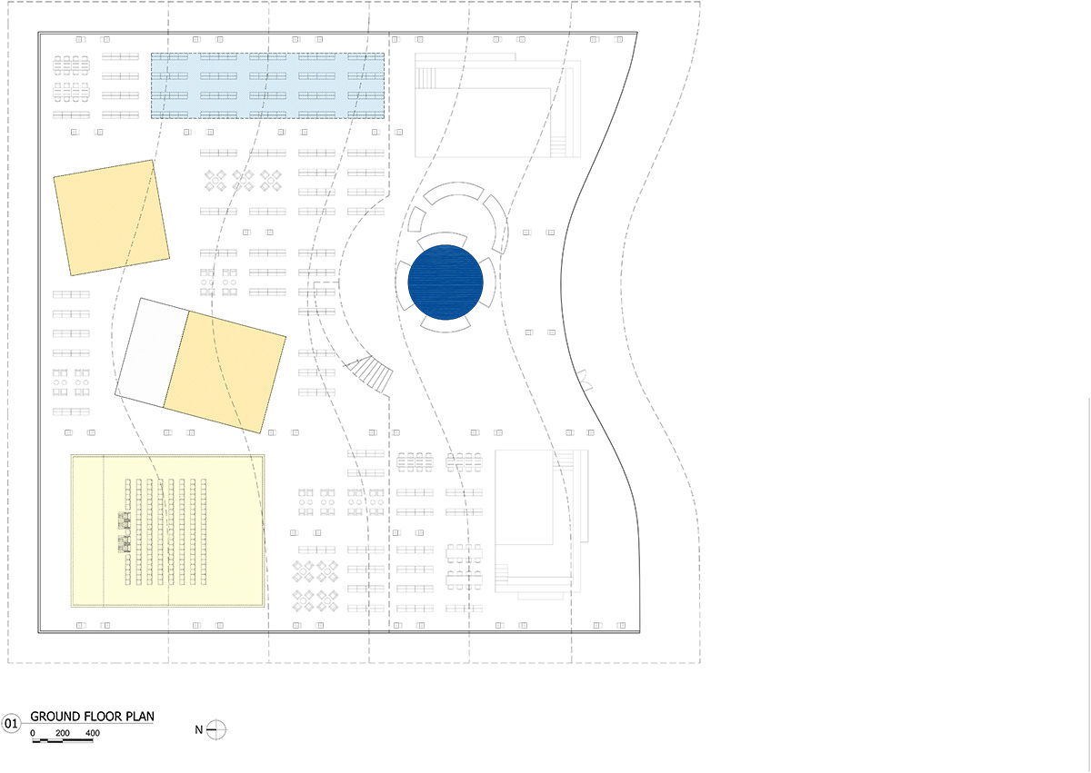 Steven Holl Architects’ rippled-roof library approved for Malawi, Africa