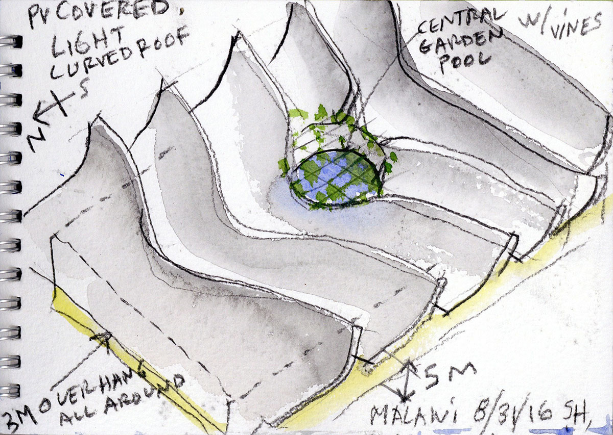 Steven Holl Architects’ rippled-roof library approved for Malawi, Africa