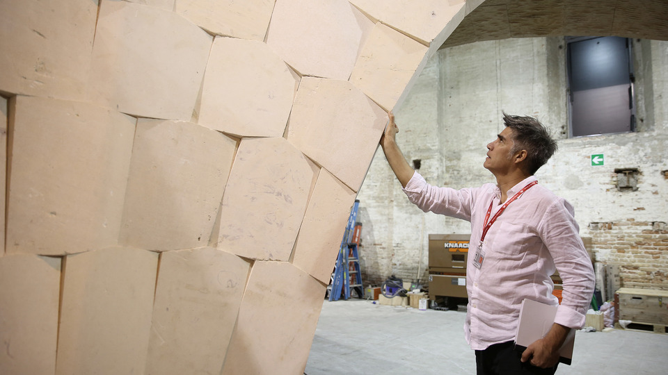 Armadillo Vault by ETH Zurich is searching for new elegant structural forms at the Venice Biennale