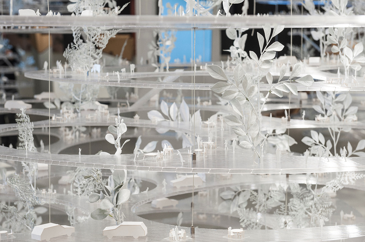 Sou Fujimoto Architects&rsquo; Energy Forest exhibited at the Maxxi Highlights / Vision