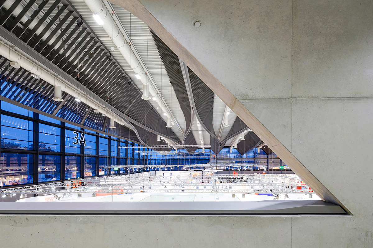 Zaha Hadid Architects expand NürnbergMesse with a new hall in Germany