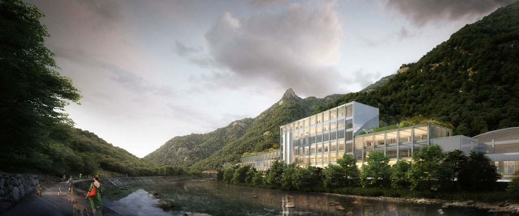 BIG, MVRDV, Sn&oslash;hetta and aMDL are competing for the San Pellegrino&rsquo;s Flagship Factory