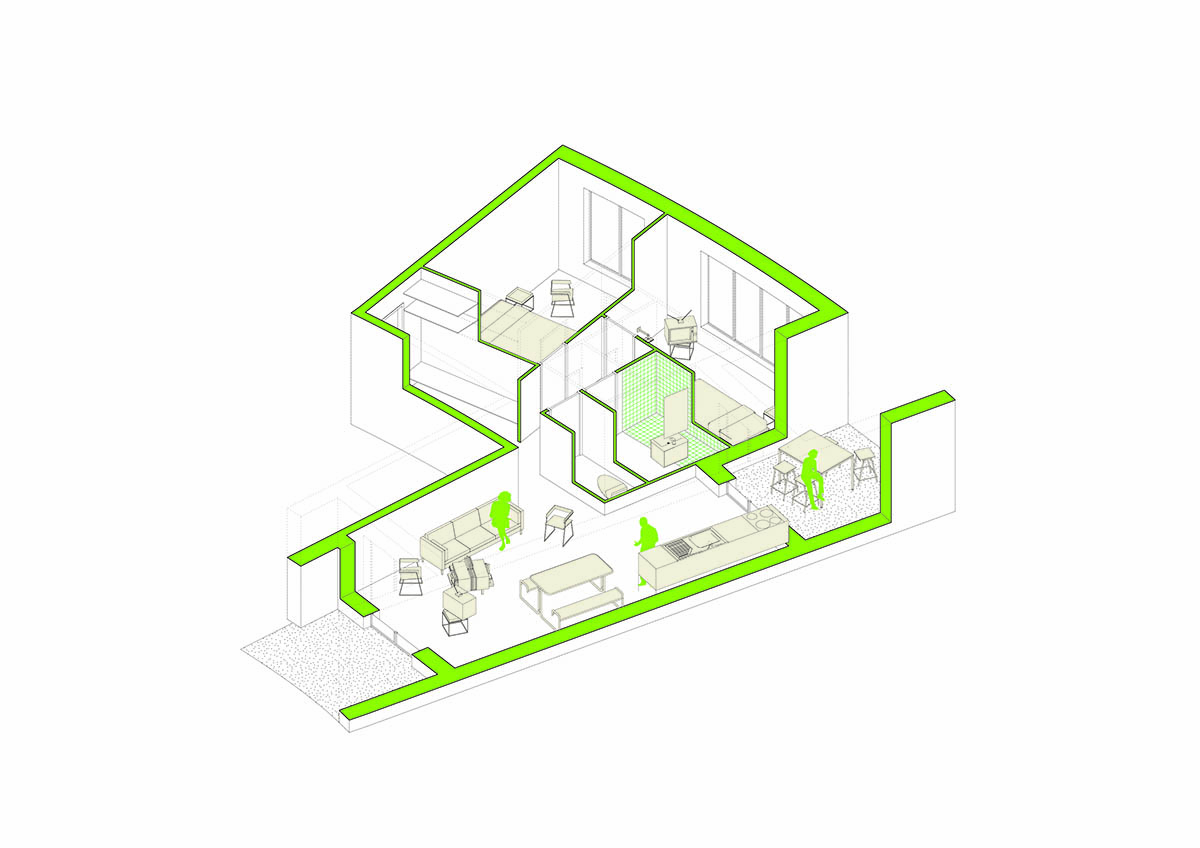 MVRDV designs new residential development in France inspired from rock formations