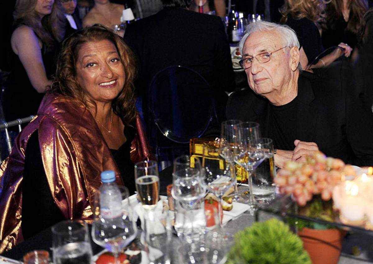 What is the difference between Zaha Hadid and Frank Gehry?