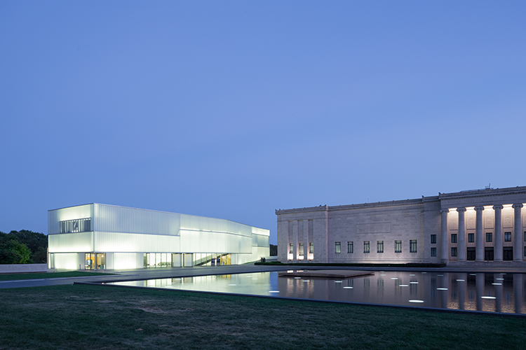 Steven Holl Architects releases new images of Nelson-Atkins Museum taken by Iwan Baan