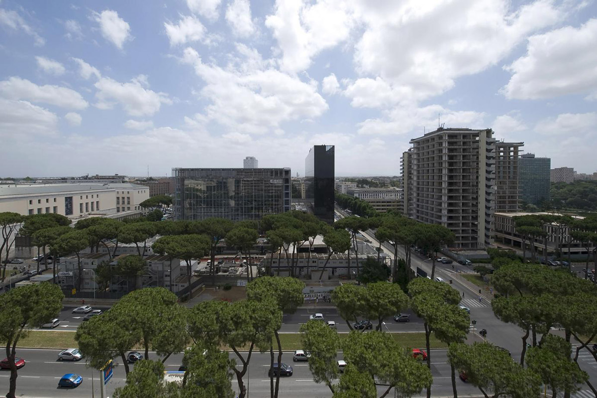 Studio Fuksas completes cloud-formed New Rome-Eur Convention Centre and Hotel in Italy