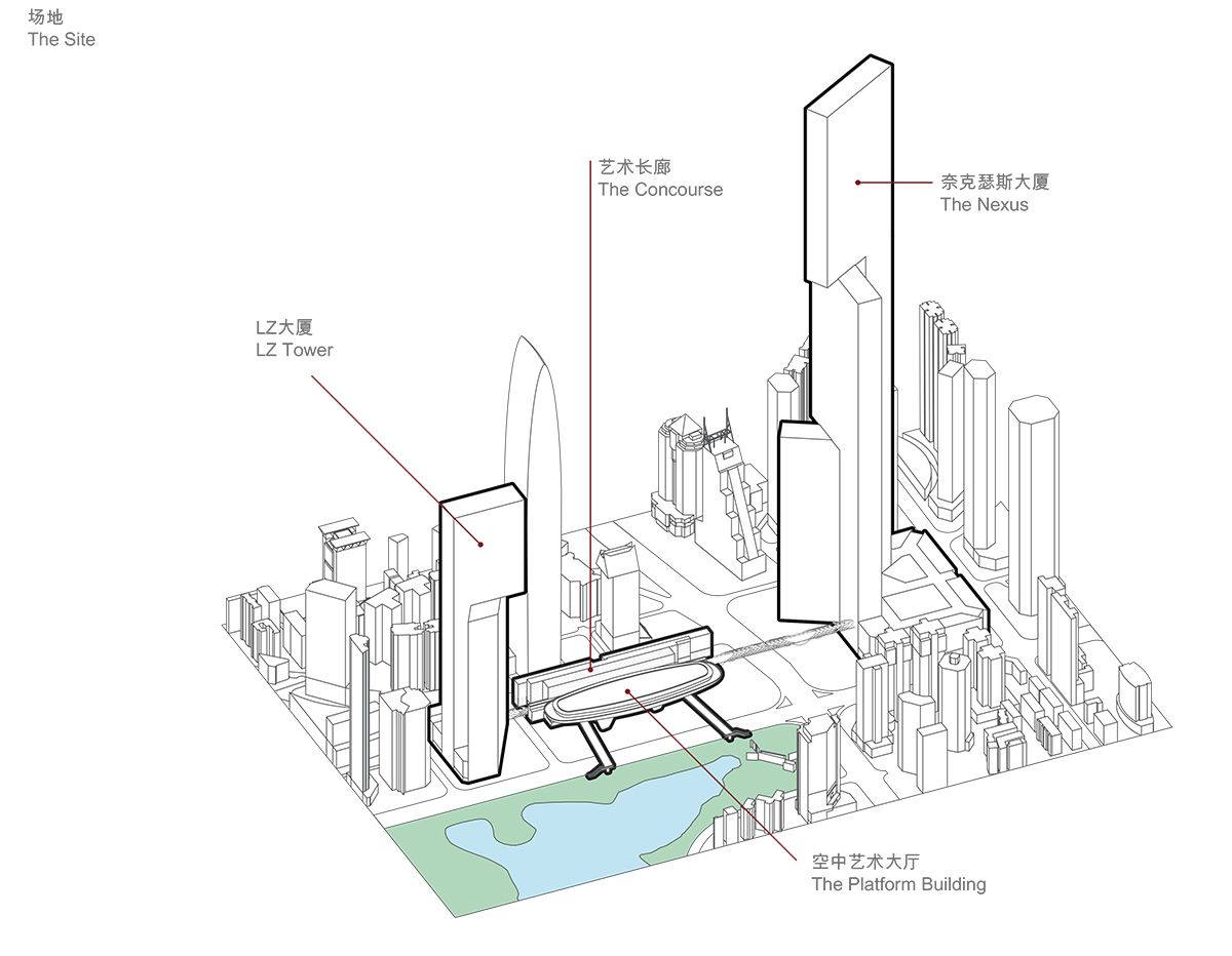 PLP Architecture’s ’Nexus’ is an alternative skyscraper typology for China