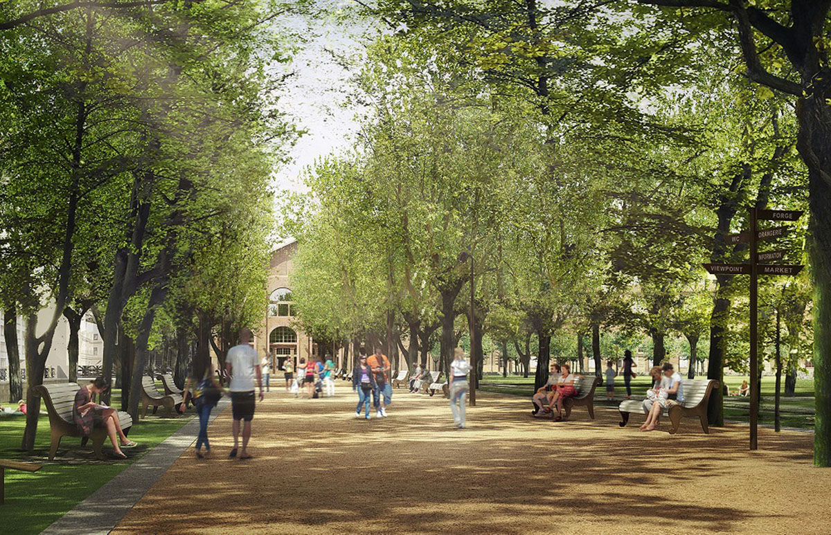 Saint Petersburg’s New Holland Island to publicly reopen in August 2016 designed by West 8