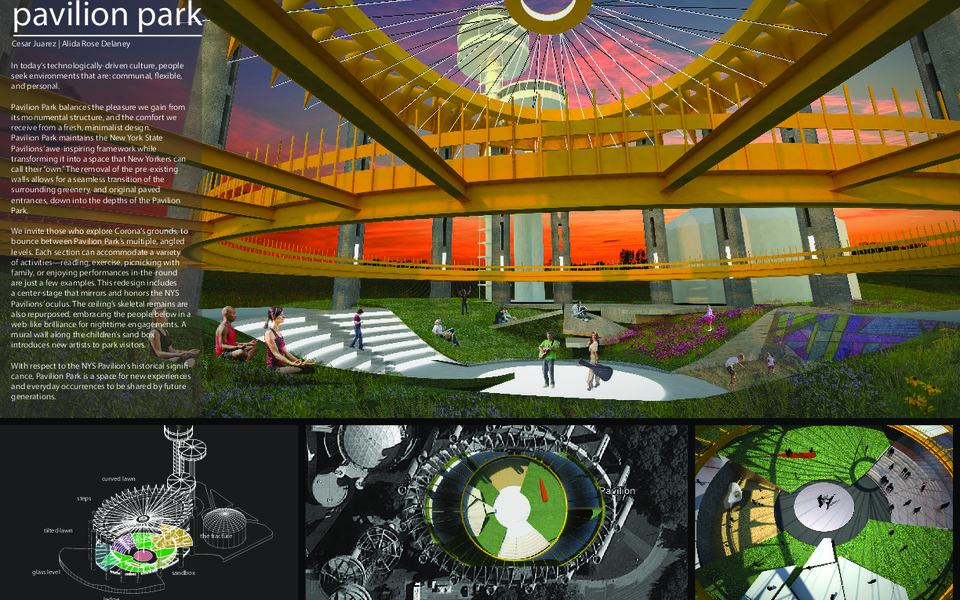 Winning Concepts Announced Exploring Possible Futures for the New York State Pavilion