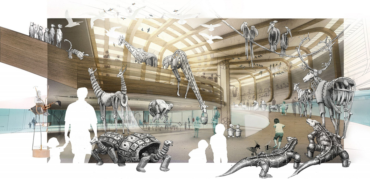 Olson Kundig designs Children Museum in the Jewish Museum Berlin narrated with Noah’s epic story