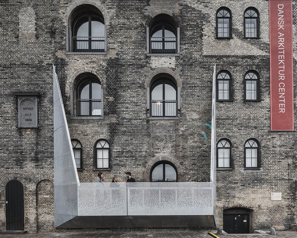COBE presents its new exhibition and book in a giant scaffold at Danish Architecture Center