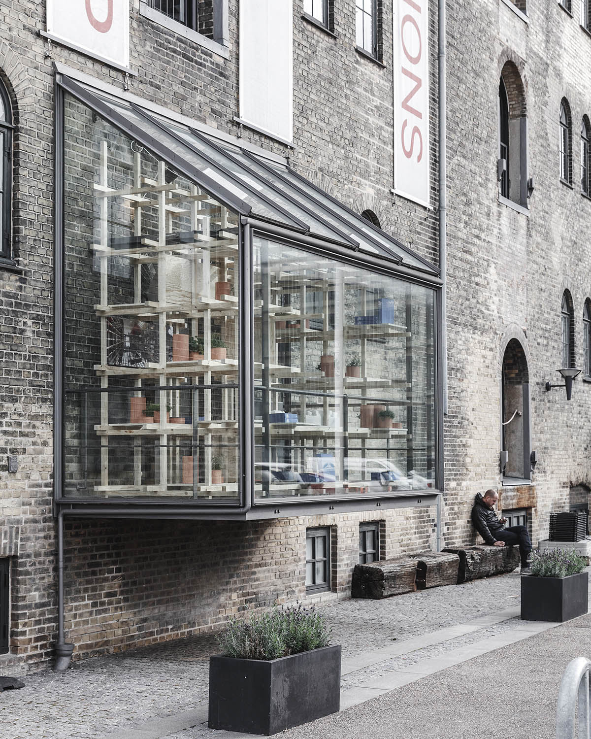 COBE presents its new exhibition and book in a giant scaffold at Danish Architecture Center