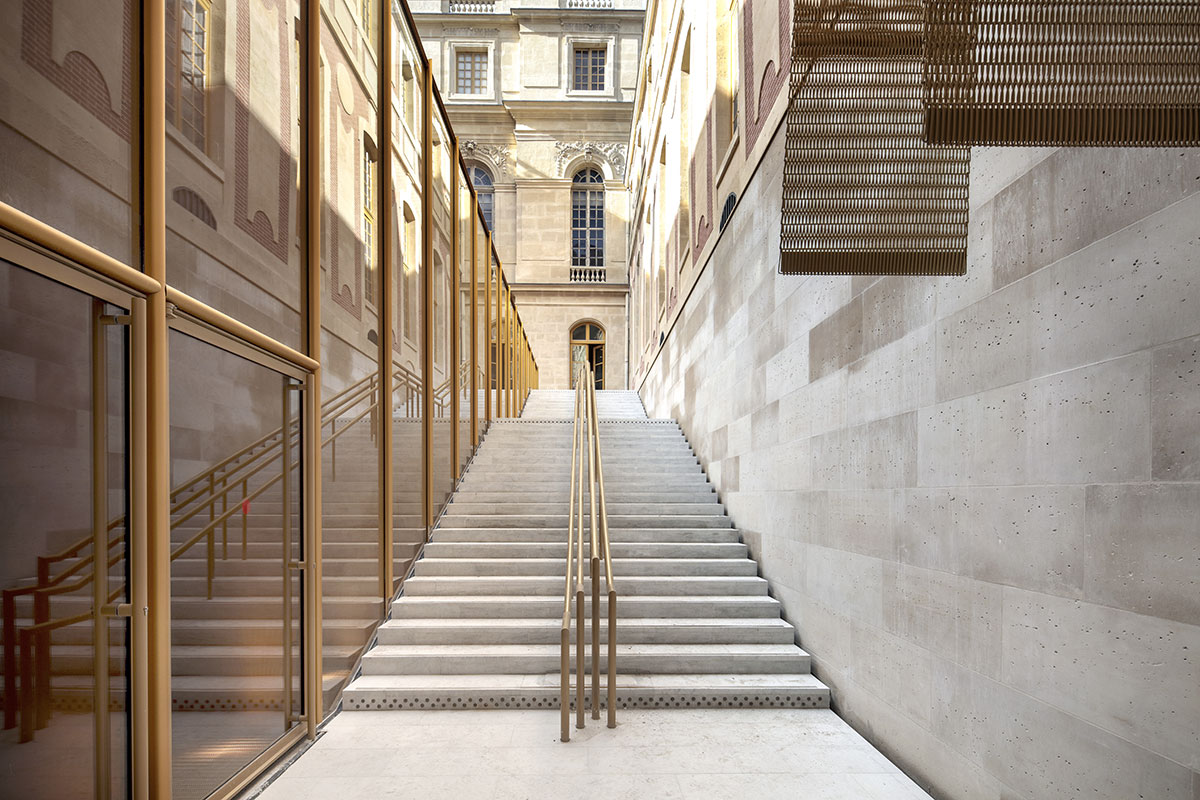 Dominique Perrault completed refurbishment of Dufour Pavilion at Palace of Versailles