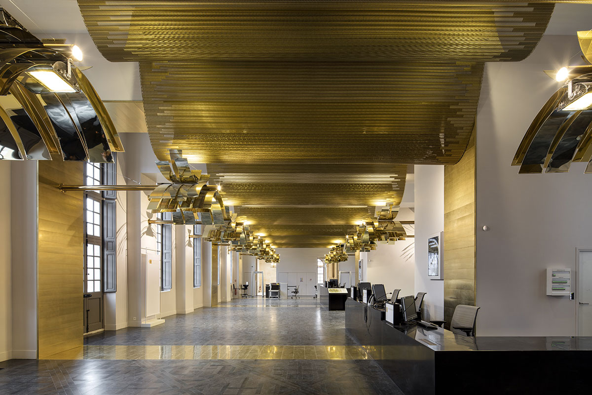 Dominique Perrault completed refurbishment of Dufour Pavilion at Palace of Versailles