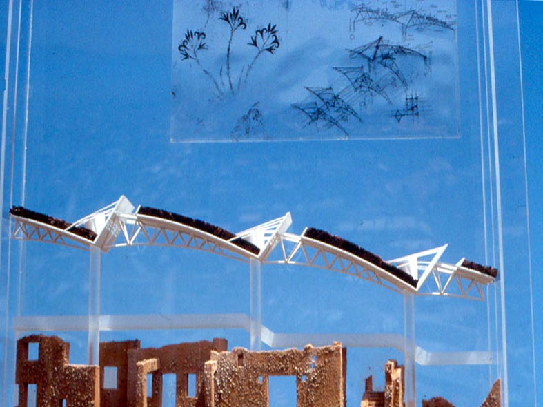 Nikos Fintikakis creates a bioclimatic shelter for Akrotiri Archaeological site in Greece