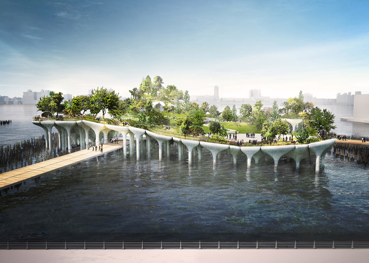 Heatherwick Studio’s Pier55 construction to begin this summer on the Hudson River