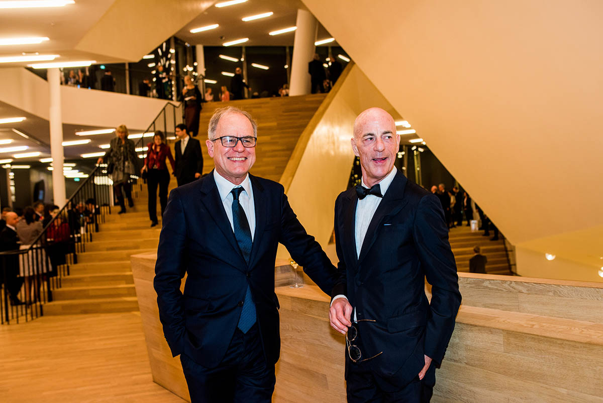 Elbphilharmonie Hamburg officially opened with a spectacular light projection in Hamburg