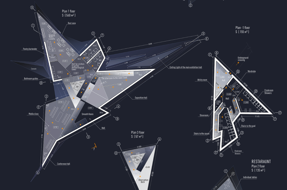A group of architects envision weathering architecture derived from Manpupuner rock formations