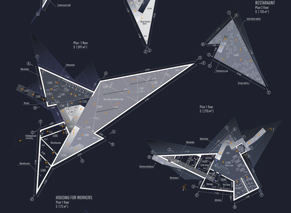 A group of architects envision weathering architecture derived from Manpupuner rock formations
