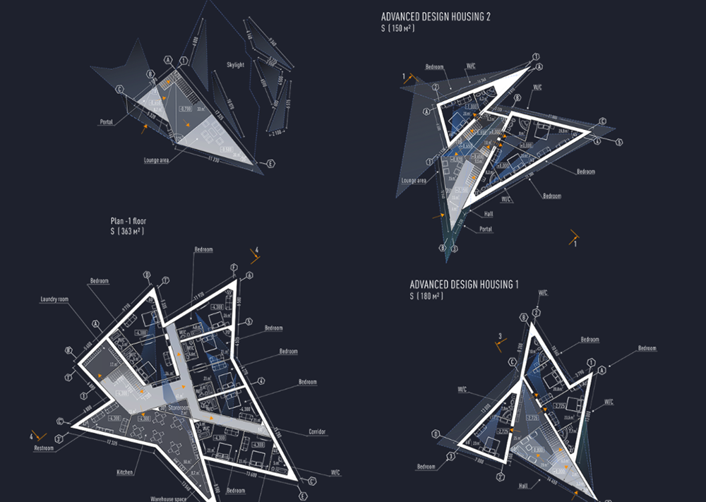 A group of architects envision weathering architecture derived from Manpupuner rock formations