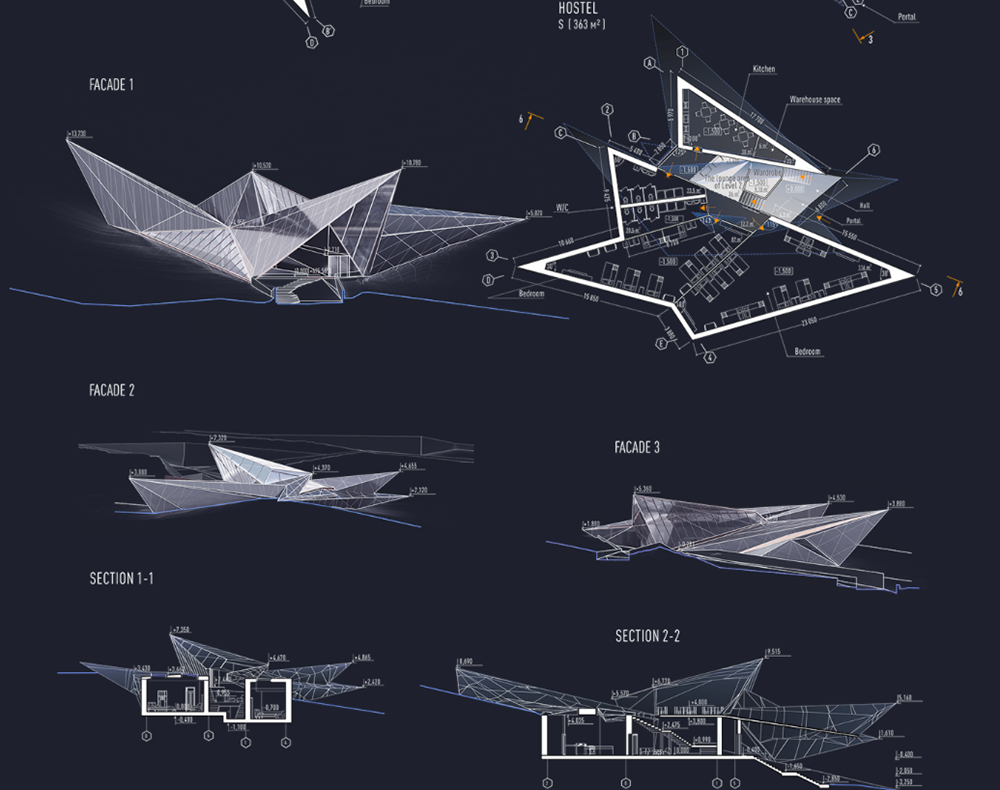 A group of architects envision weathering architecture derived from Manpupuner rock formations