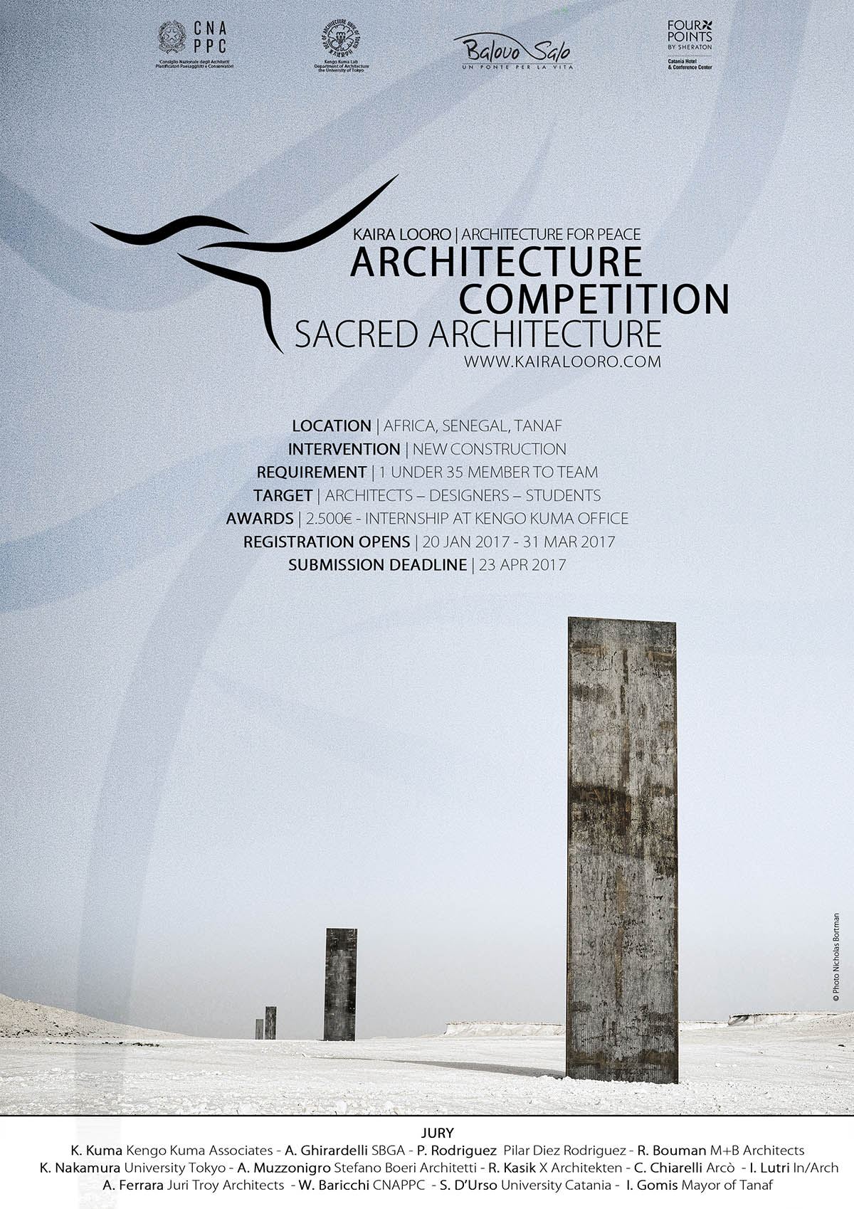 Kaira Looro International Competition for Sacred Architecture