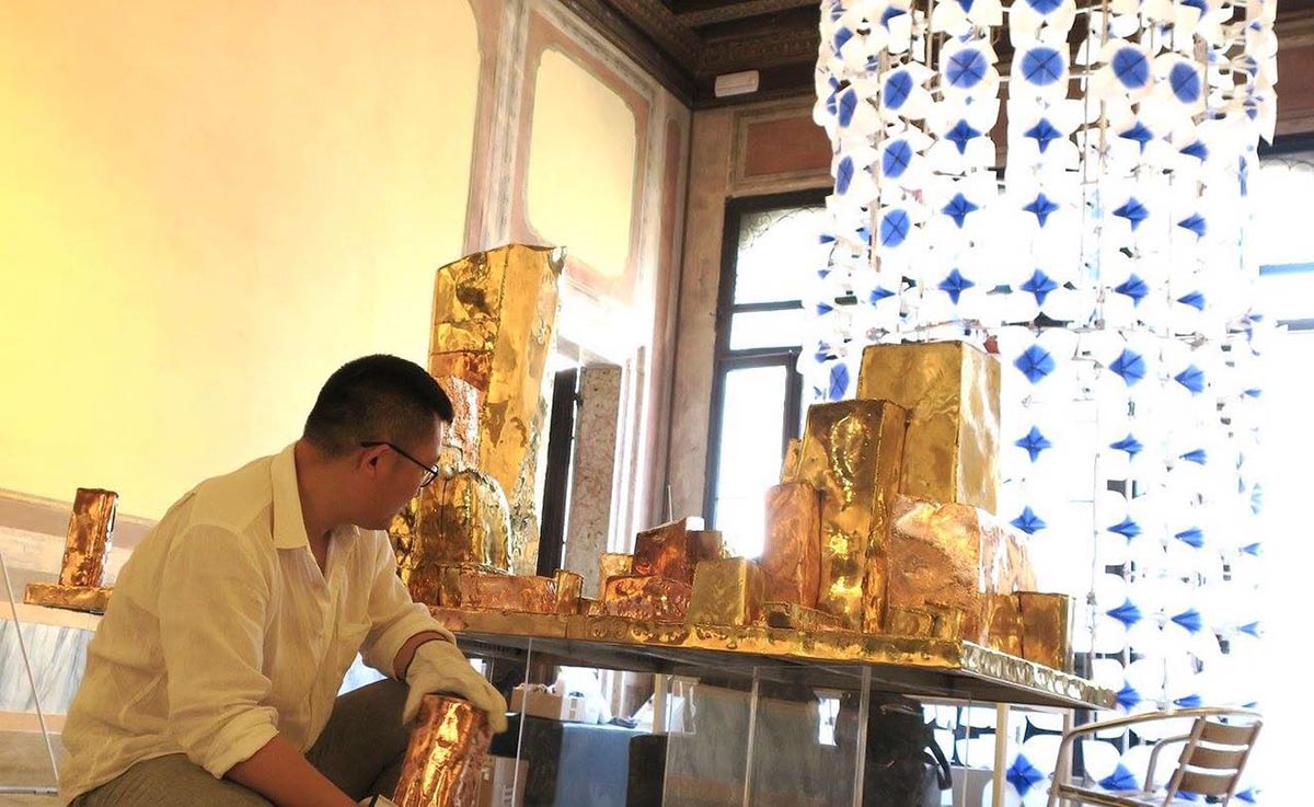 Chu Chih Kang presents Mountains Waters representing ’Nature’s transformation’ at Venice Biennale