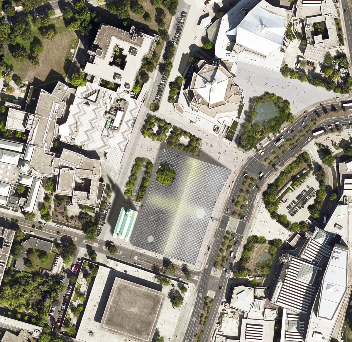 Herzog&de Meuron designs Museum of the 20th Century at the Berlin Kulturforum