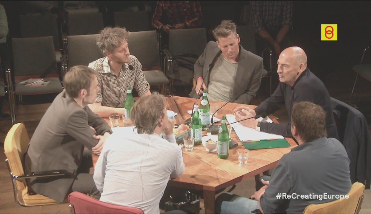 Rem Koolhaas moderates 12-hour interview marathon in search of European Identity