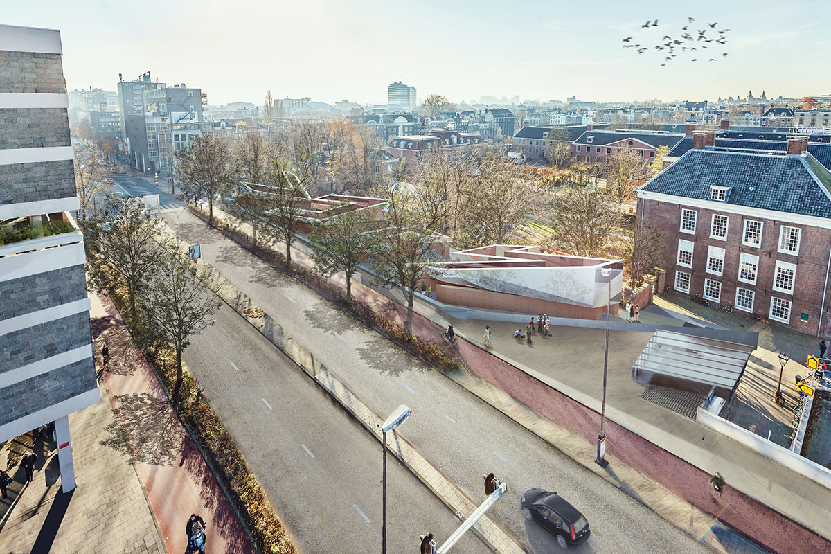 First images of Names Monument for Amsterdam’s Jewish Cultural District unveiled by Daniel Libeskind
