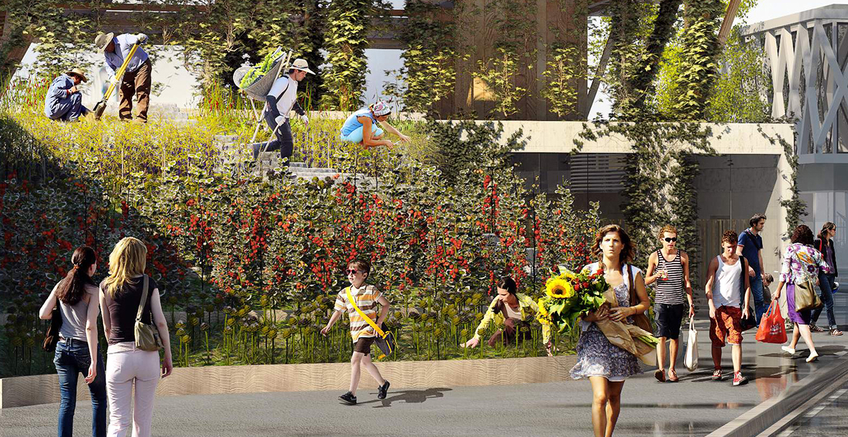 ABF-lab designs an ’agricultural catalyst’ with Food-Farm-Tower for the locals of France