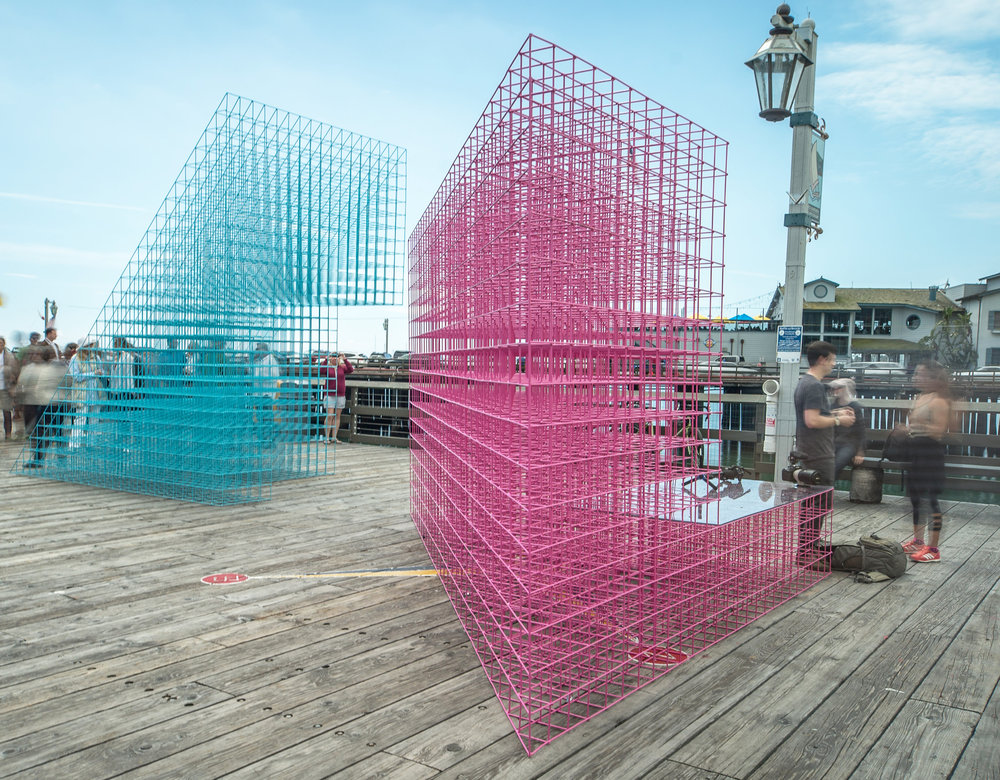 Three Matrix Pavilions By SPORTS Are Scattered In Different Parts Of Santa Barbara