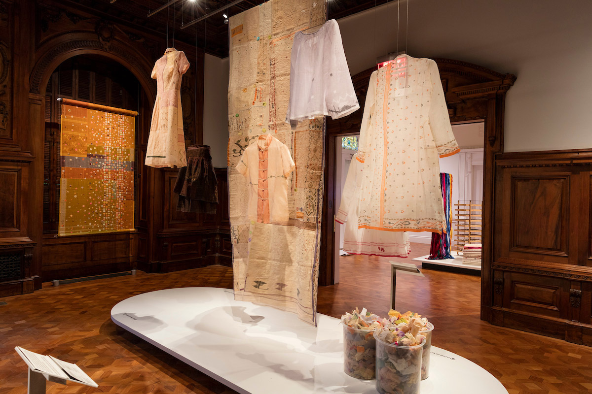 Scraps: Fashion,  Textiles, and Creative Reuse now open at Cooper Hewitt