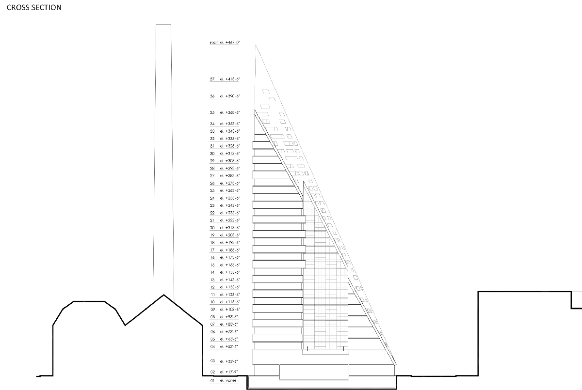 BIG completes Via 57 West Courtscraper in New York