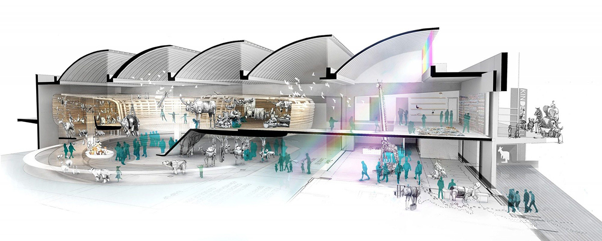 Olson Kundig designs Children Museum in the Jewish Museum Berlin narrated with Noah’s epic story